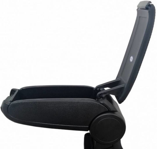Carner Car PU Armrest for Seat Leon Black