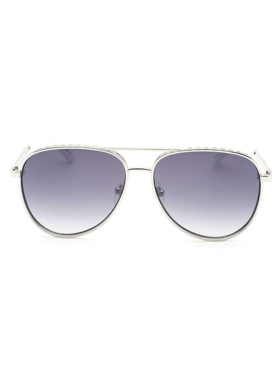 Guess Sunglasses with Silver Metal Frame GU5206 10C