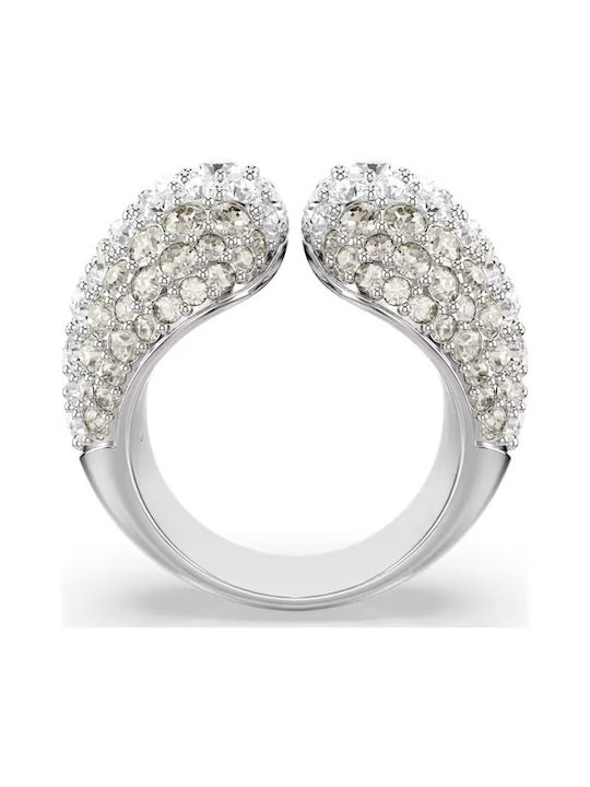 Swarovski Sublima Γυναικείο Δαχτυλίδι με Πέτρες από Ατσάλι