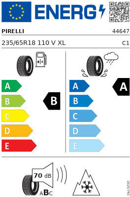 Pirelli Scorpion All Season Sf2 235/65R18 110V XL Λάστιχο 4 Εποχών για Επιβατικό Αυτοκίνητο