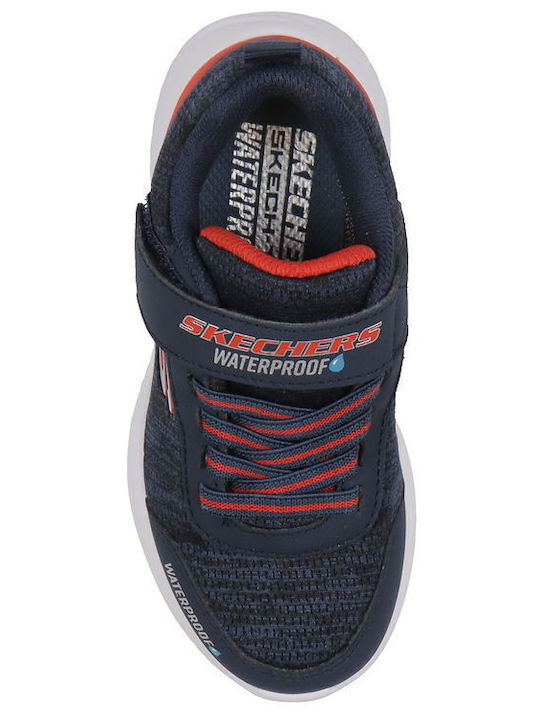 Παιδικά Sneakers με Σκρατς Μπλε
