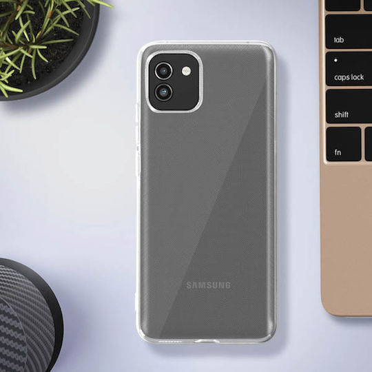 Samsung Galaxy A03 Силиконов гел гъвкав тънък лек прозрачен