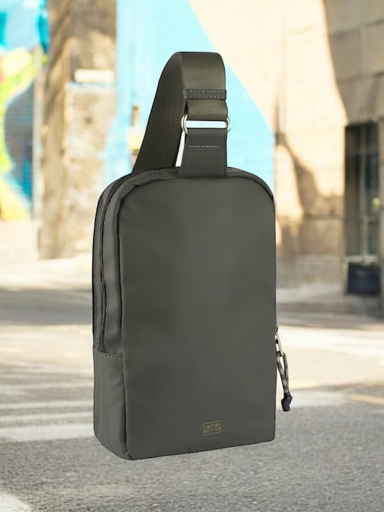 Explore Men's Khaki Sling Bag