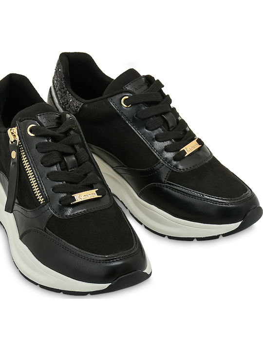 Дамски Маратонки Black Suede Black
