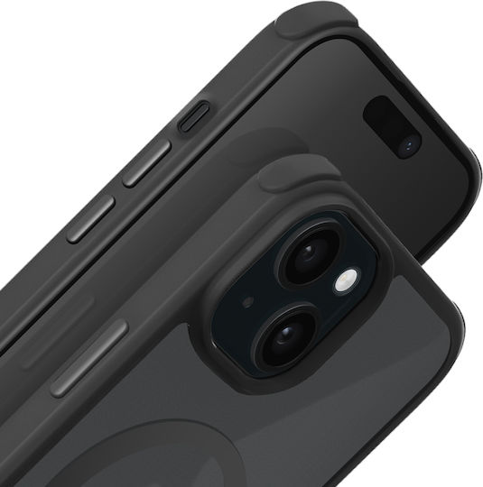 Carcasă Force Magsafe pentru Iphone 15 Plus 3m Air Frost Negru
