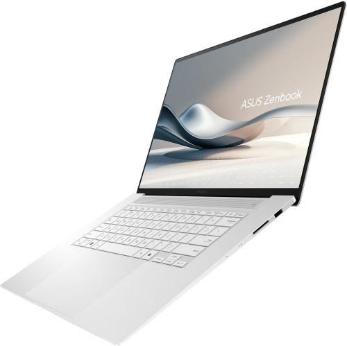 Asus Zenbook S 16 OLED UM5606WA-RJ242X 16" 120Hz (Ryzen AI 300 Series-9 HX 370/32GB/1TB SSD/W11 Pro) Scandinavian White (International English Keyboard)