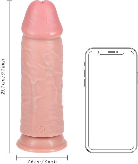 Shots Dildo Realistic Cu Ventuză Flesh 23cm