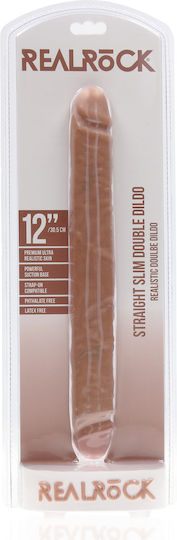 Shots Double Brown Dildo 30cm