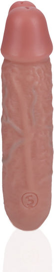 Shots Διπλό Dildo Flesh 15cm