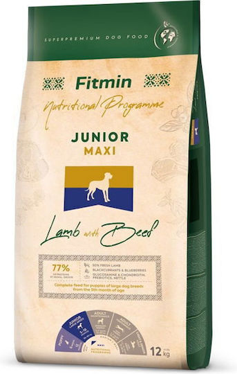 Fitmin Dog Maxi Junior Lamb&beef 12 Kg