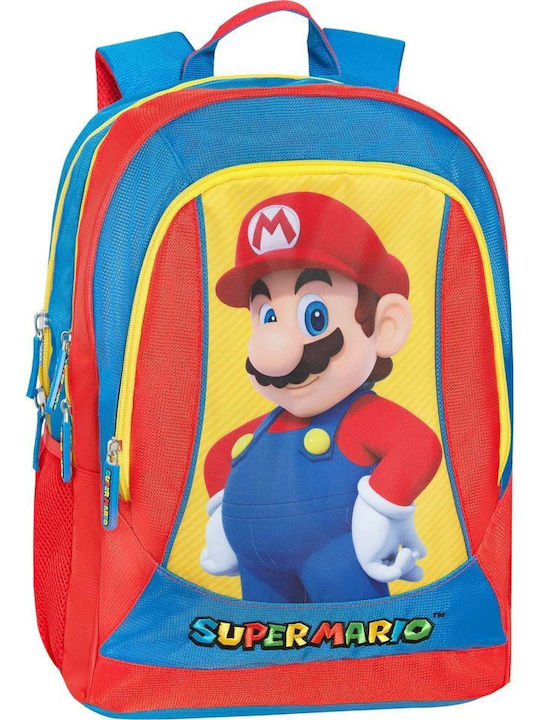 Super Mario Wheeled Student Backpack