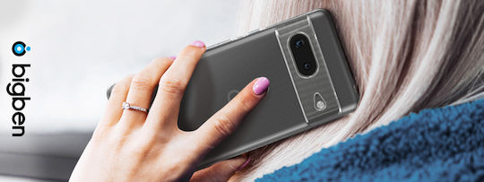 Hülle Google Pixel 7 Silikon Gel Bigben Transparent