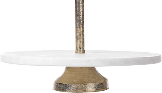 Beliani Ordnungshüter mit Basis Gold 1Stück