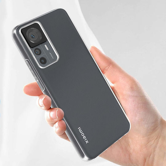 Xiaomi 12t/12t Pro Case Silicone Gel Flexible Thin Light Bigben Transparent