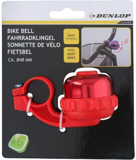 Dunlop Κουδούνι Ποδηλάτου Κόκκινο