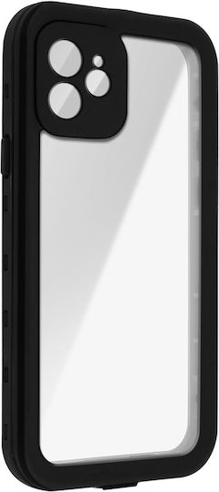 Защитен калъф Apple iPhone 12/12 Pro водоустойчив с протектор за екран, черен