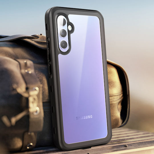 Redpepper IP68 Wasserdichte Hülle Samsung Galaxy A54 5G Vollständiger Schutz Redpepper Transparent Schwarz