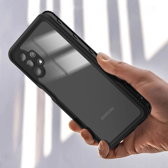 Komplette Hülle Samsung Galaxy A32 5G Wasserdicht IP68 Schwarzer Rand