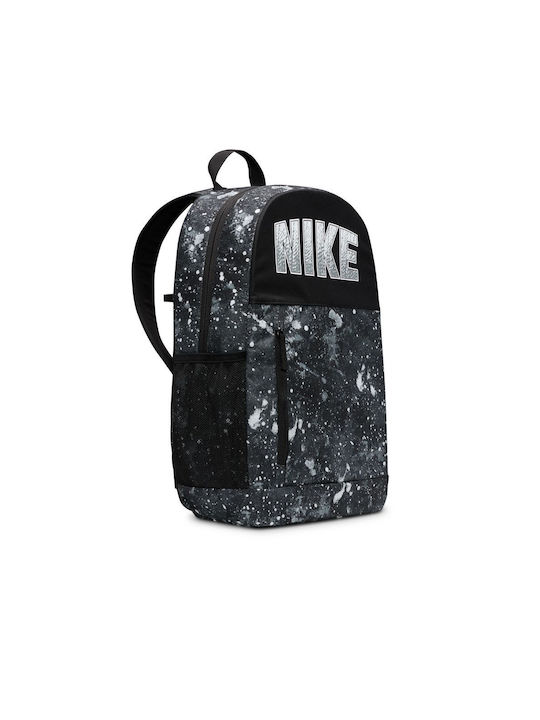 Nike Elemental School Bag Backpack Elementary, Elementary Black with Water Bottle Holder 20Liters