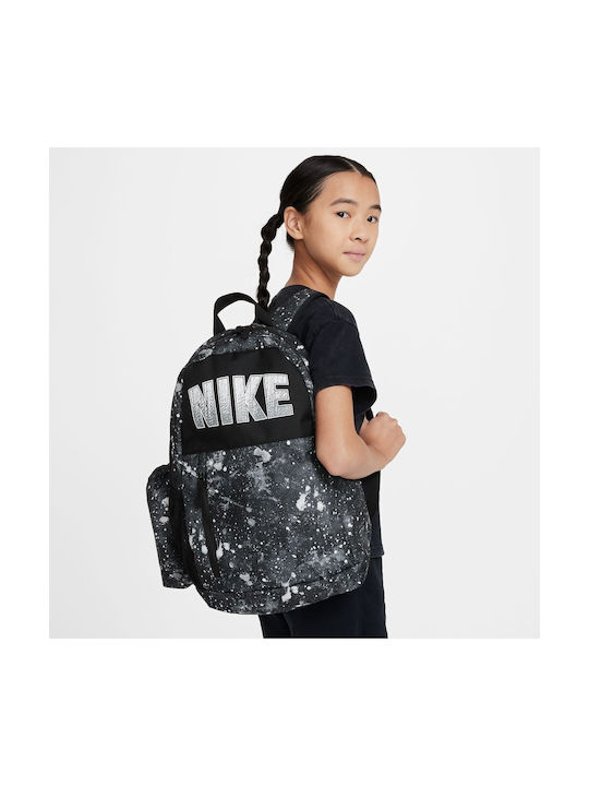 Nike Elemental School Bag Backpack Elementary, Elementary Black with Water Bottle Holder 20Liters