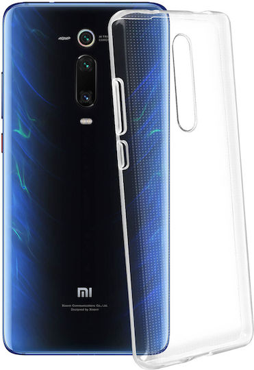 Carcasă Xiaomi Mi 9t Rezistentă la Pete Subțire și Flexibilă Alb Înghețat
