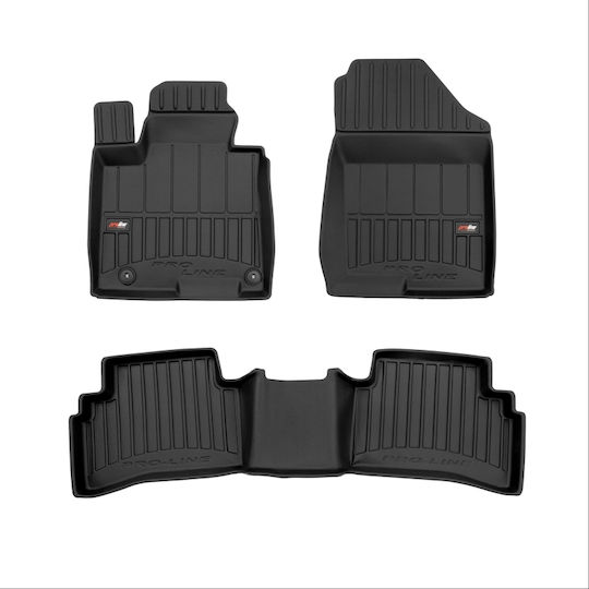 Frogum Set of Front and Rear Mats 2pcs Black