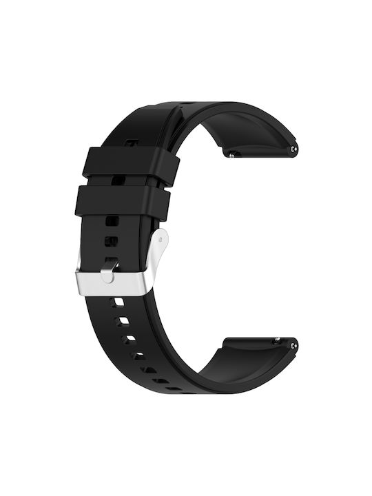 Armband Silikon Silber (Samsung Galaxy Watch Active)