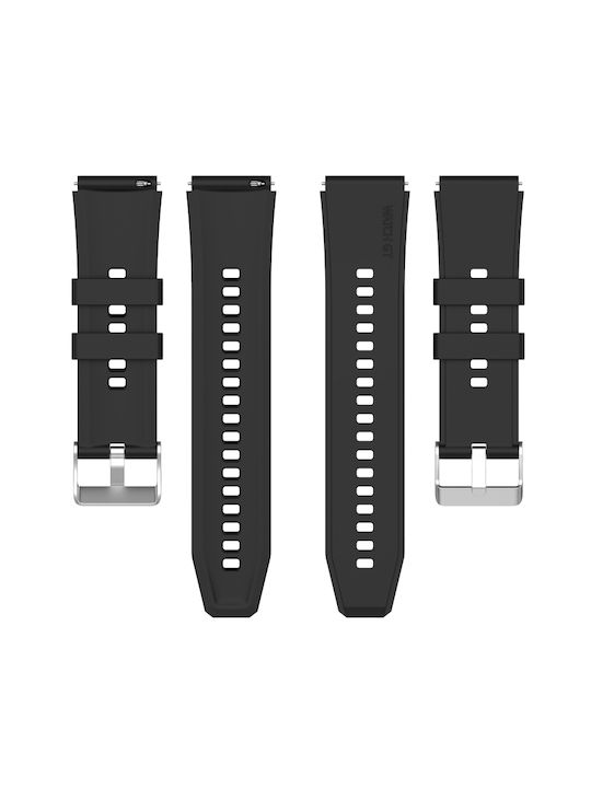 Sport Каишка Силикон Черен (Samsung Galaxy Gear Sport, Samsung Galaxy Gear S2 Classic)