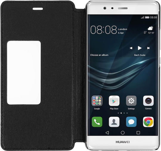 Clear View Case Huawei P9 Ultra-thin Black