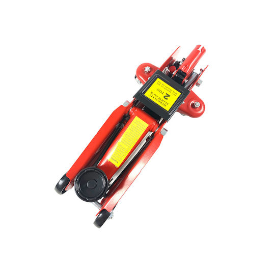 Hydraulic Carriage Jack with Lifting Capacity up to 33cm and Weight Capacity up to 2 Tons