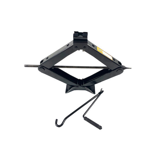 Hand Operated Scissor Jack for Weight Capacity up to 2.5 Tons