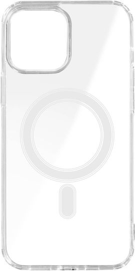 Hülle Magsafe iPhone 11 Bi-Material Verstärkte Ecken Swissten Transparent