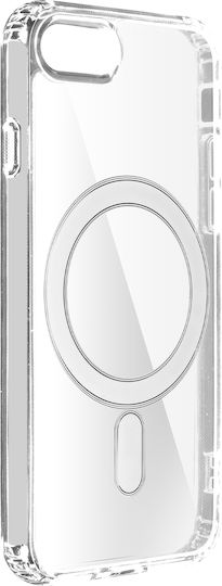 Case Magsafe Iphone 8 Bi-material Reinforced Corners Swissten Clear
