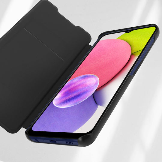 Hülle Samsung Galaxy A03s Kartenhülle Designed Samsung Anymode Schwarz
