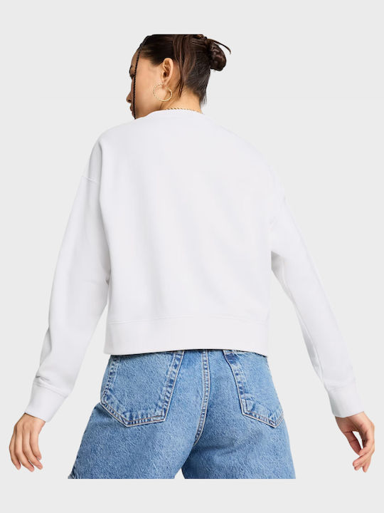 Long Women's Sweatshirt White