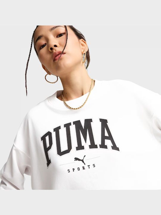 Long Women's Sweatshirt White