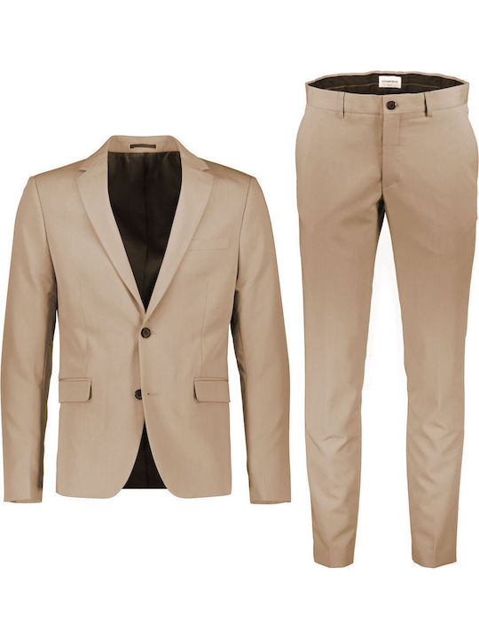 Herrenanzug Beige