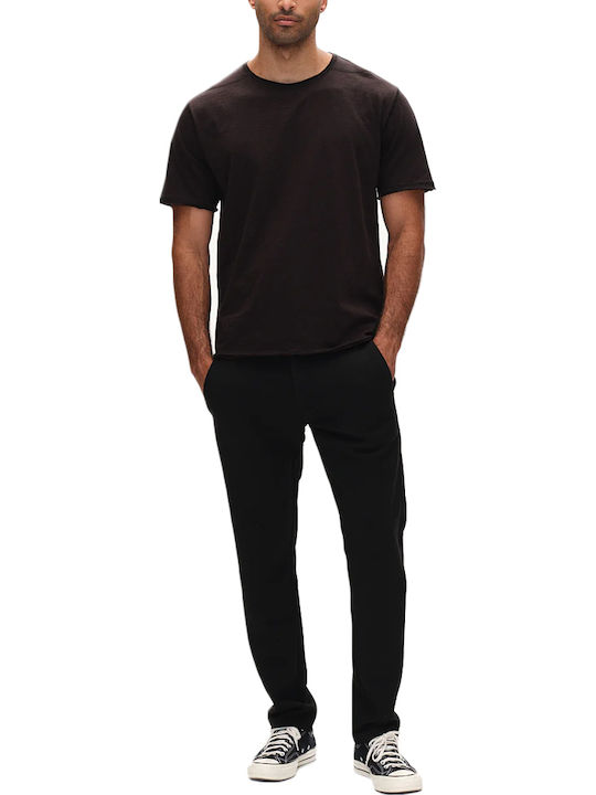 Paul Trousers in Regular Fit Black
