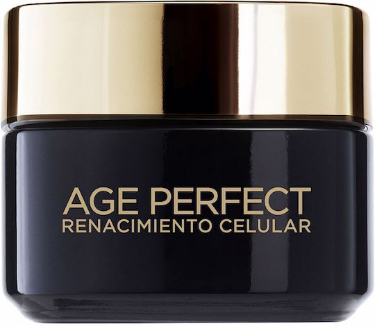 L'Oreal Paris Age Perfect Cell Renew Крем за лице Дневен крем с SPF15 за Хидратация Против стареене и Възстановяване 50ml