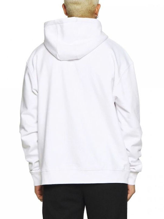 Karl Kani Signature Herren Sweatshirt mit Kapuze Weiß