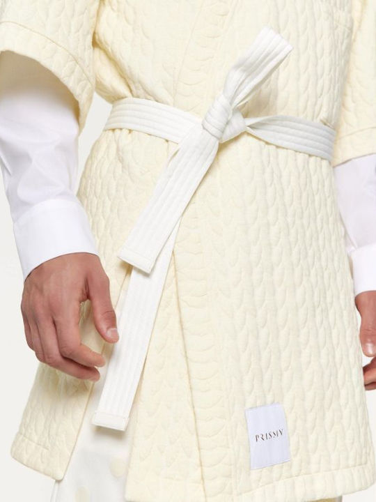 Мъжка Плетена Яке Offwhite