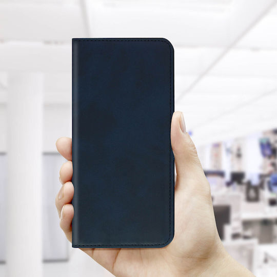 Фолио калъф Google Pixel 6 портфейл видео държач магнитна лента син