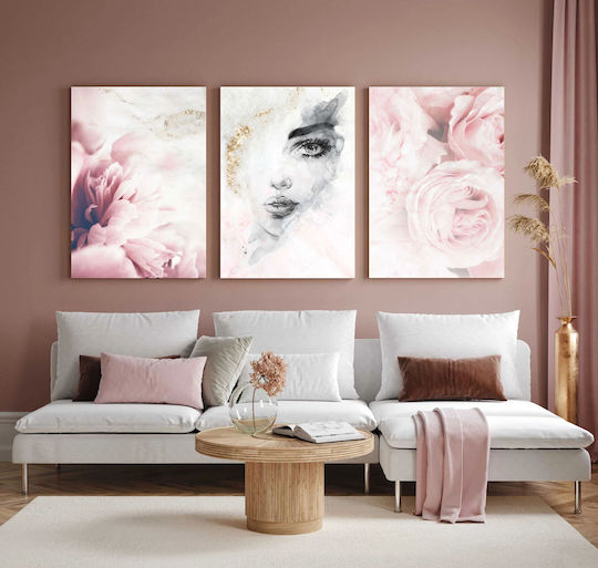 Naklejkomania Dreifach Gemälde auf Leinwand 120x60cm