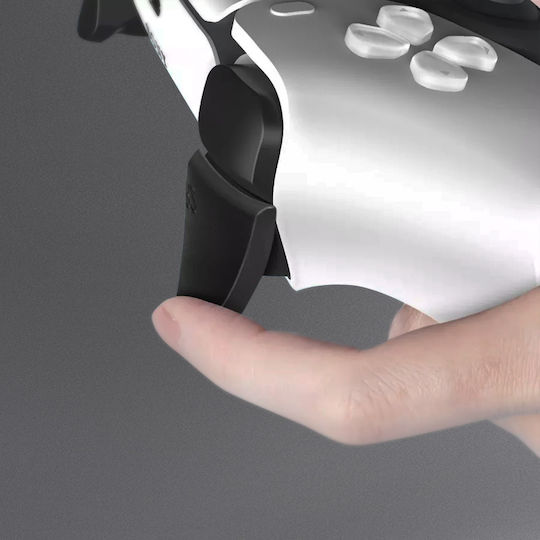 Accessory Kit Ps5 Dualsense Controller Trigger Expander Grips Black