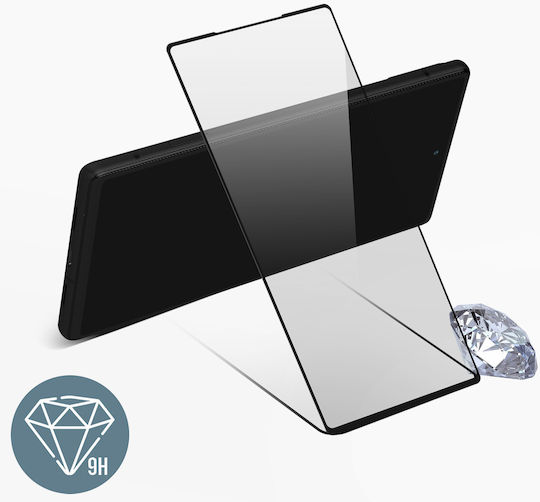 Avizar Tempered Glass Μαύρο (Google Pixel 6)