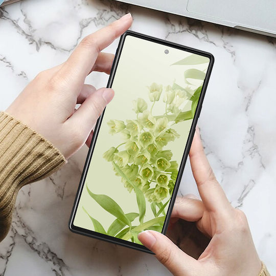 Avizar Tempered Glass Μαύρο (Google Pixel 6)