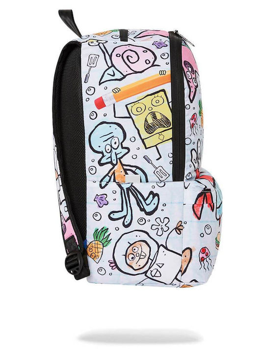 Spongebob Handgezeichneter Charakter Schulrucksack Weltraumschrott