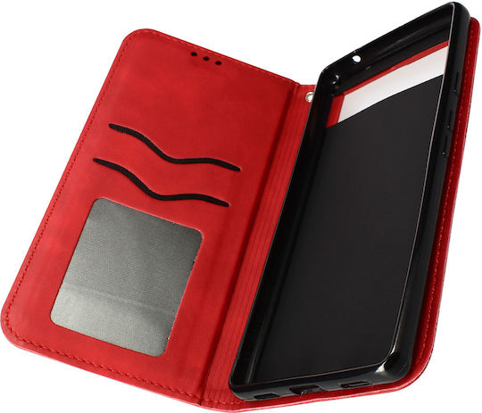 Soft-Touch Kartenhüllen Case Google Pixel 7a Rot