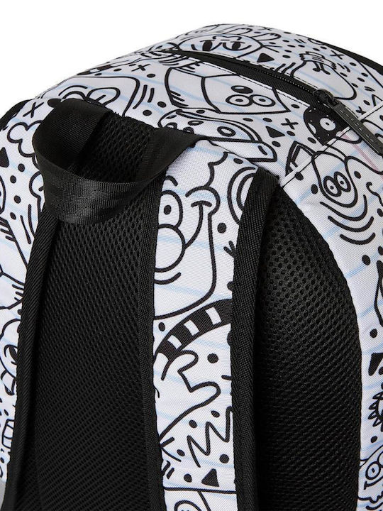 Ghiozdan De Spate Școlaresc Space Junk Drawn Out Backpack