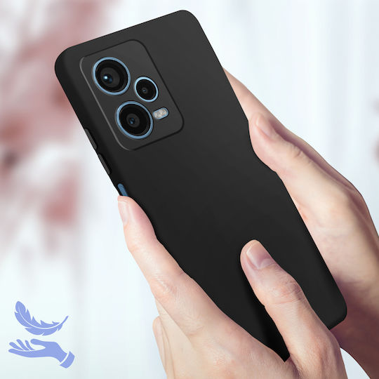 Avizar Back Cover Μαύρο (Redmi Note 12 Pro / Poco X5 Pro)